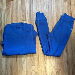 Noble waffle adult set - size XS in french blue